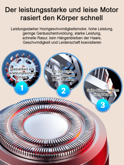 [Verfügbar für den ganzen Körper]komfortabler elektrischer Epilierer