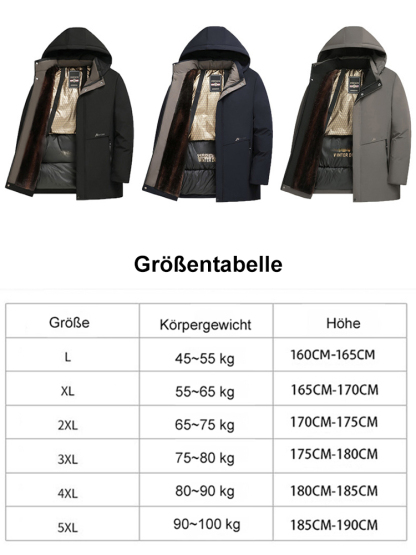 【2024 Neu】Graphen-isolierte Business-Daunenjacke 🧥✨