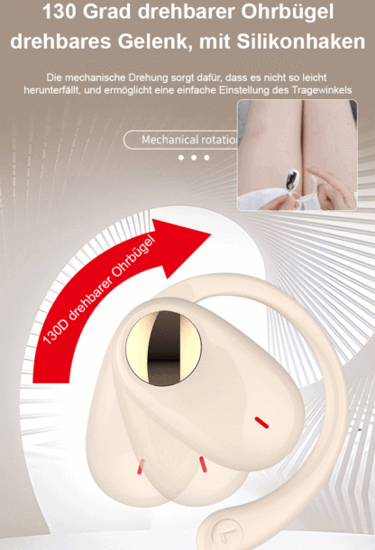 180° drehbares, offenes OWS-Bluetooth-Headset