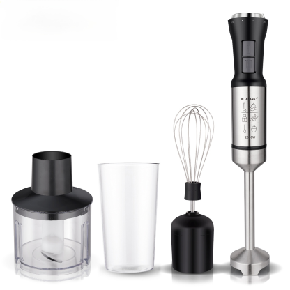 4-in-1-Mixer,Mit Zerkleinerungsschüssel, Homogenisator und Schneebesen-Set Backzusatz Dekathlon.