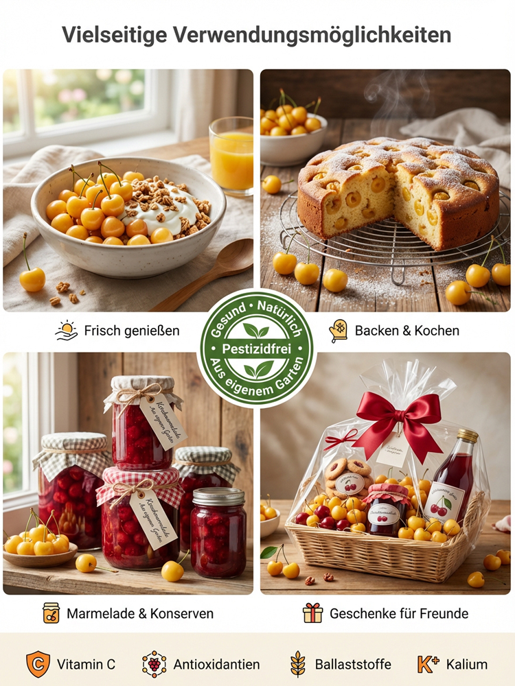 【Ergebnis des Jahres】Verbesserte Sorte, vogelfeste, frühreifende Rainier-Gelb-Kirschbaumsetzlinge