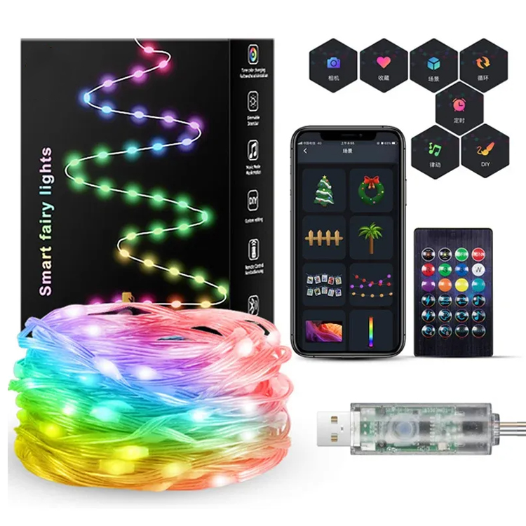 Intelligent gesteuerte LED-Lichterkette