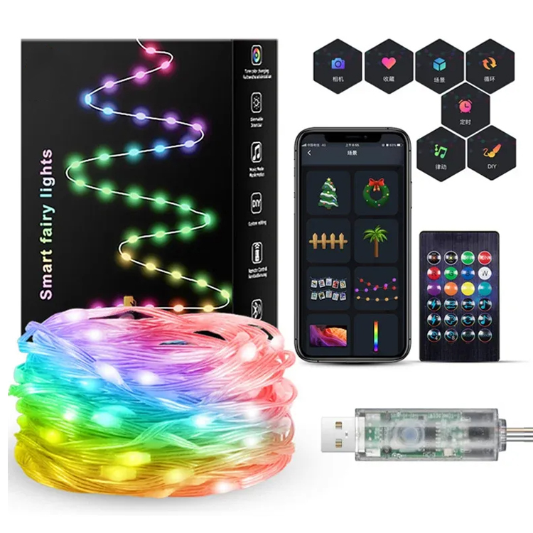 Intelligent gesteuerte LED-Lichterkette