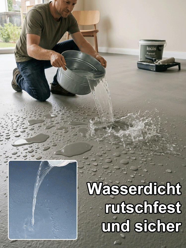 ✨ Selbstnivellierende Beschichtung – Schnell, Günstig, Robust 🏡 Rutschfest, Formaldehydfrei ✅