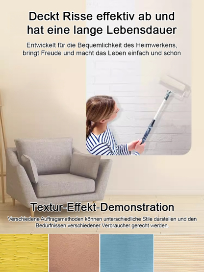 【Starke Rissreparatur】Formaldehyd-Entfernung, lärmmindernde und feuerhemmende Diatomeenschlamm-Wandf