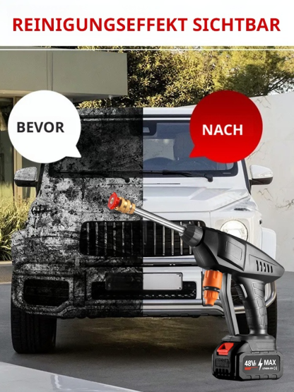 Tragbare Hochdruck-Autowaschwasserpistole