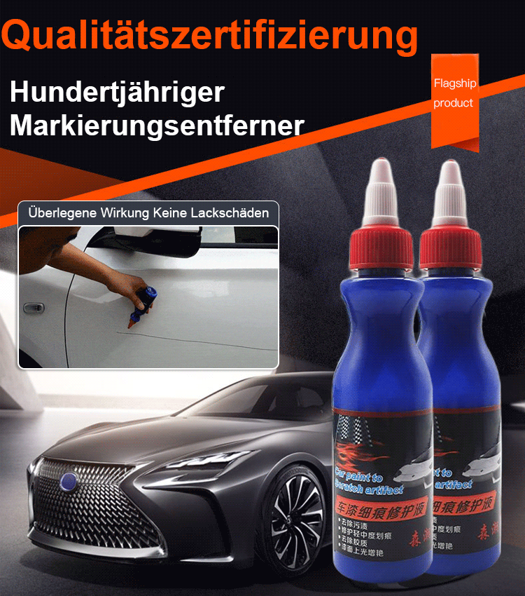 Autolack Reparatur Wundermittel, Autolackpflege, schnelle Reparatur, anhaltender Schutz