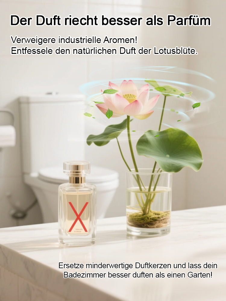 🌬️ Luftreinigung, Entfernung von Formaldehyd, duftet besser als Parfüm! 🌸 Die Seerose, die ohne Erde angebaut werden kann!