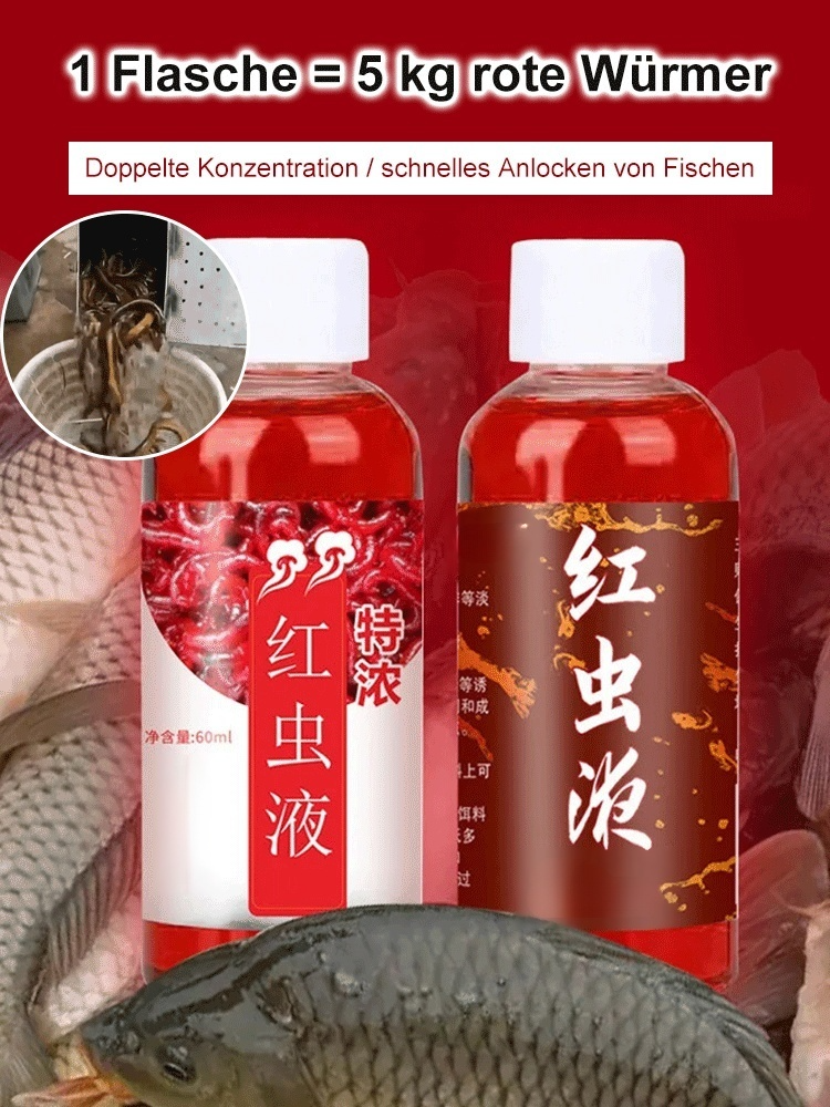 Konzentrierte Flüssigkeit für rote Würmer