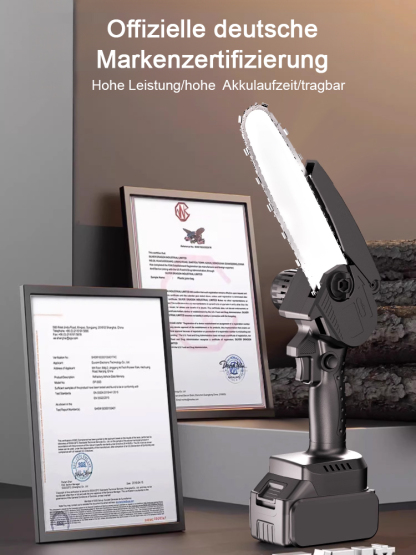 [Kaufen Sie eine und nutzen Sie sie ein Leben lang] Akku-Lithium-Kettensäge für Holzfäller