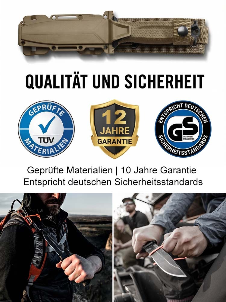 Multifunktionales  Outdoor-Campingmesser