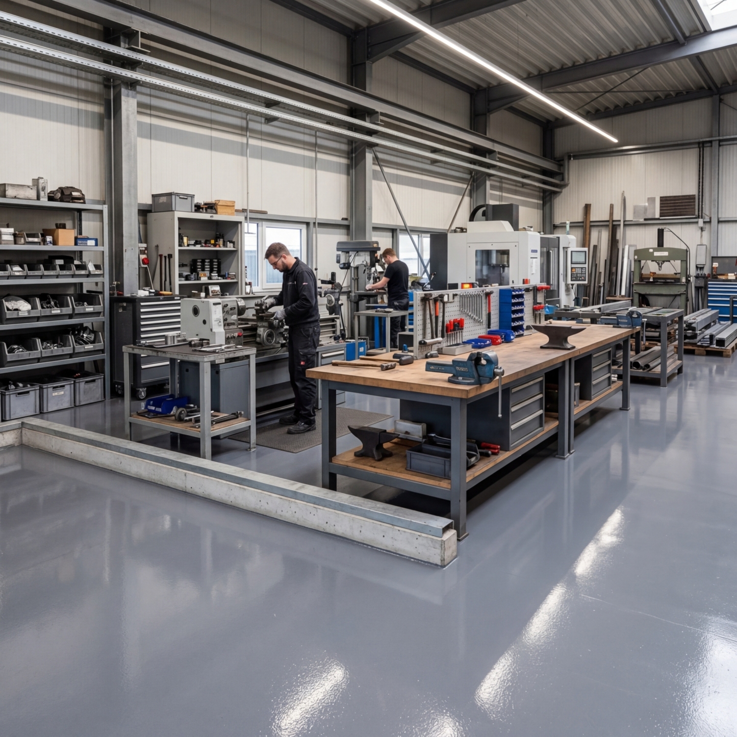 🏠 DIY Bodenfarbe: Selbstnivellierend Wasserbasiert Geruchlos Schnelltrocknend Extrem Belastbar 🛠️