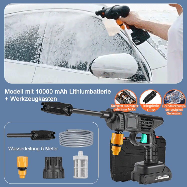 Hochspannungs-Lithium-Akku-Autowaschanlage