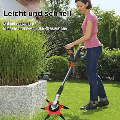 Die Bearbeitung von 100㎡ Rasen dauert nur 10 Minuten! 🌿 Machen Sie das Unkrautjäten zum Kinderspiel! 🎮
