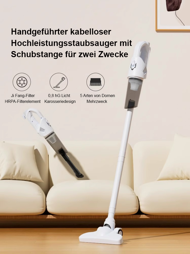 【50%OFF】Saugen und Wischen in einem, keine toten Winkel für mehr Hygiene!