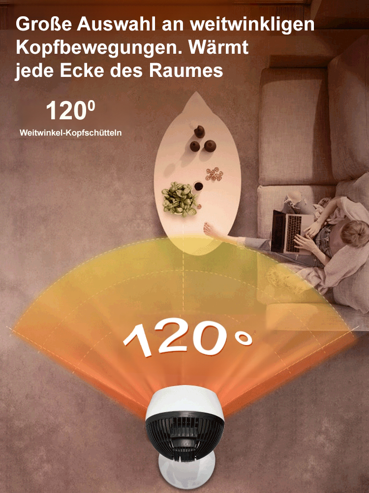 Wärmt dich den ganzen Winter! ❄️ Benötigt nur 2 kWh pro Tag!
