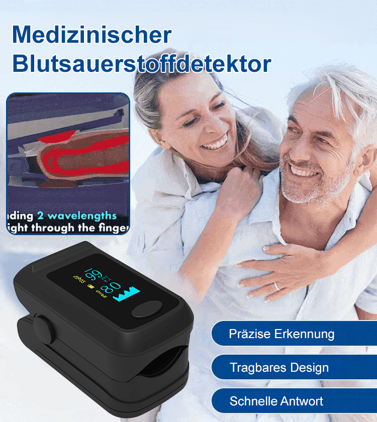 💥 2025er Neuheit: KI-Blutsauerstoffmessgerät ❤️⚕️🇩🇪