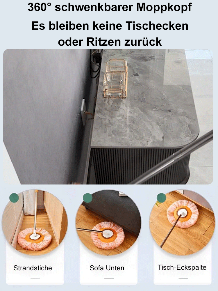 Retractable Sunflower Multifunktionsmop