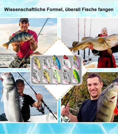 Anti-Hänger Allround-VIB-Köder 🎣, geeignet für alle Spinnfischen-Arten! 🐟