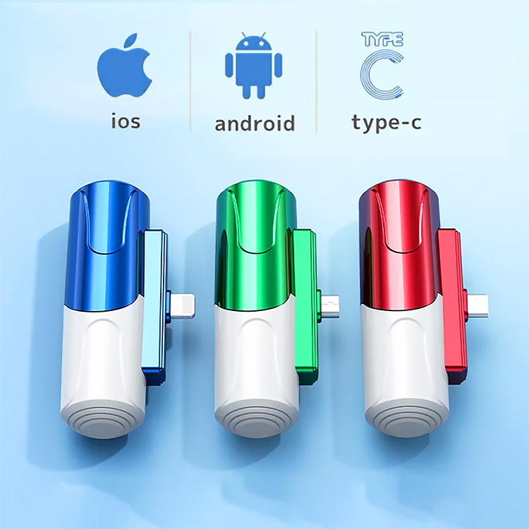 Tragbare Mini-Kapsel-Powerbank