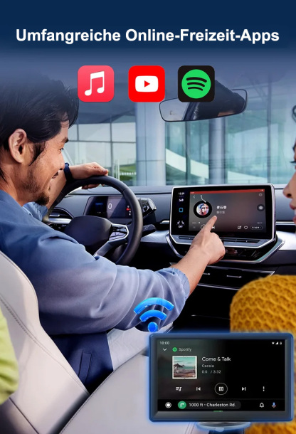 "Ferrari in Sekunden" CarPlay Wireless Display