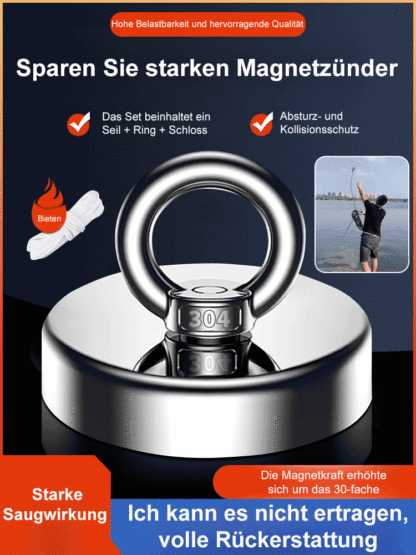 Starker Bergungsmagnet