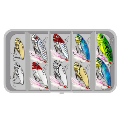 Anti-Hänger Allround-VIB-Köder 🎣, geeignet für alle Spinnfischen-Arten! 🐟