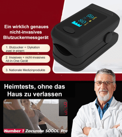 💥 2025er Neuheit: KI-Blutsauerstoffmessgerät ❤️⚕️🇩🇪