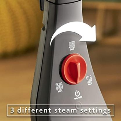 Dampfreiniger mit Mikrofaser-Pad, hygienische Bodenreinigung,