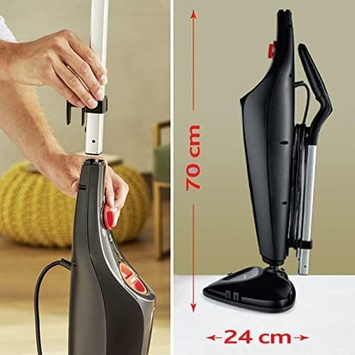 Dampfreiniger mit Mikrofaser-Pad, hygienische Bodenreinigung,