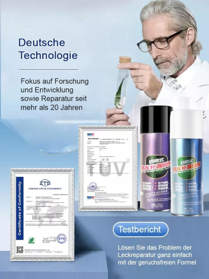 Keine Notwendigkeit, Arbeiter zu engagieren – 🏠 Wasserdicht selbst zu Hause machen! Eine Dose deckt 50㎡ ab, 🌟 30 Jahre sorgenfrei!