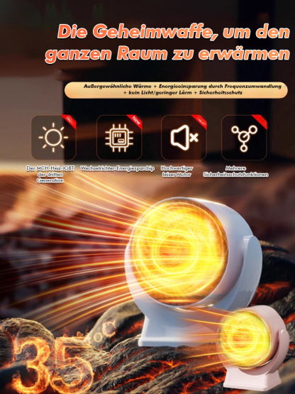 In 1 Sekunde aufgeheizt! Ein Heizgerät, das den ganzen Winter nur 50 € Strom kostet! ⚡️🔥❄️
