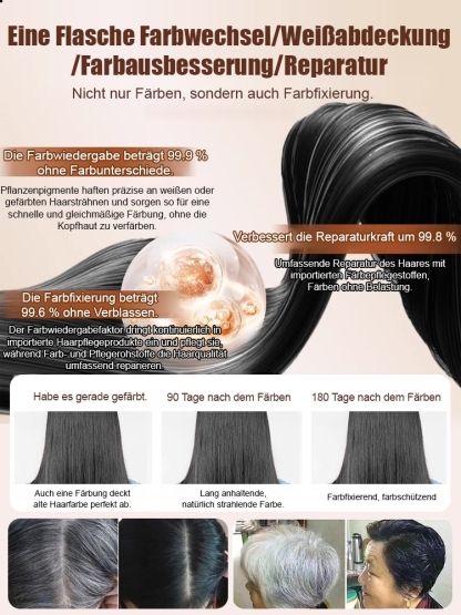 Sehen Sie in drei Minuten 50 Jahre jünger aus: das Wunder natürlicher Haarfärbemittel! 🖤
