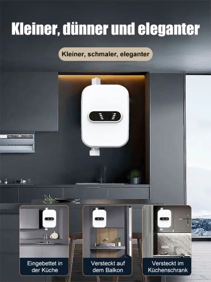 Stromrechnung weniger als 10€ pro Monat! Gasdurchlauferhitzer austauschen!