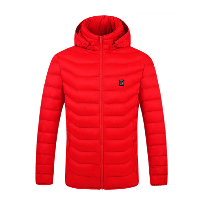 Mit einer Powerbank beheizbare Daunenjacke! ❄️ Hält Temperaturen von bis zu -50℃ stand! 🧥🔋