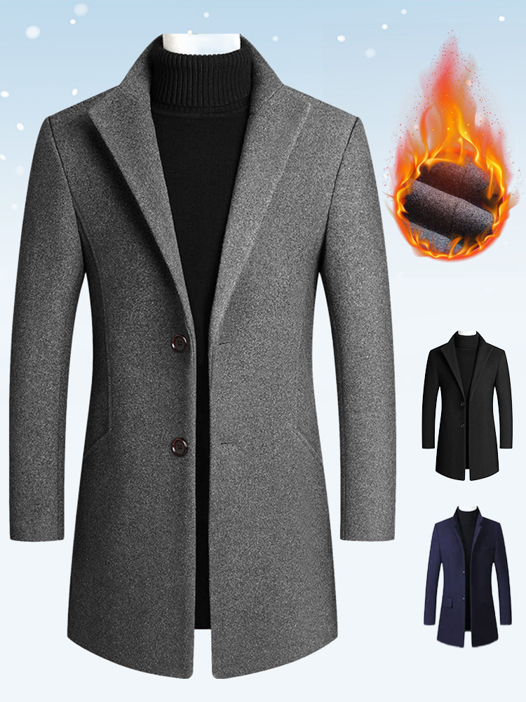  100% Kamelwolle-Stoff, Business-Design zeigt die elegante und souveräne Ausstrahlung eines Mannes! 🐫👔