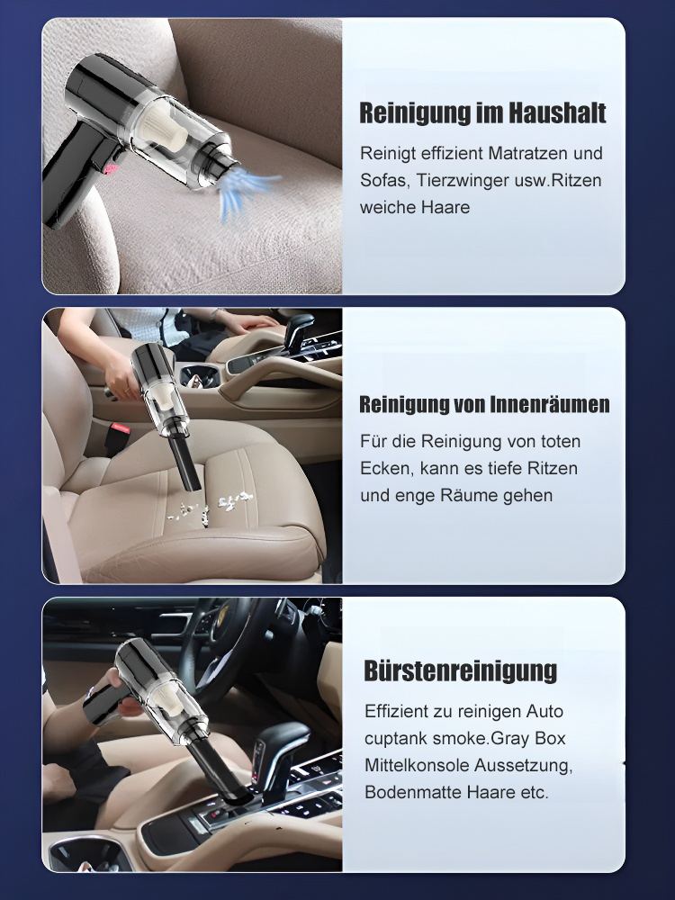 Multifunktionale Hgh-Leistung  Auto-Vakuum-Reiniger