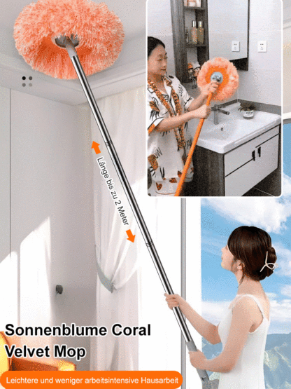 Retractable Sunflower Multifunktionsmop