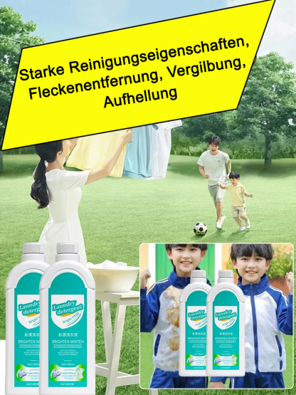 Alte Kleidung wird neu, hautfreundlich und nicht schädlich für die Hände, mit einem reinen natürlichen Enzym-Fleckenreiniger. 👕✨👐🌿