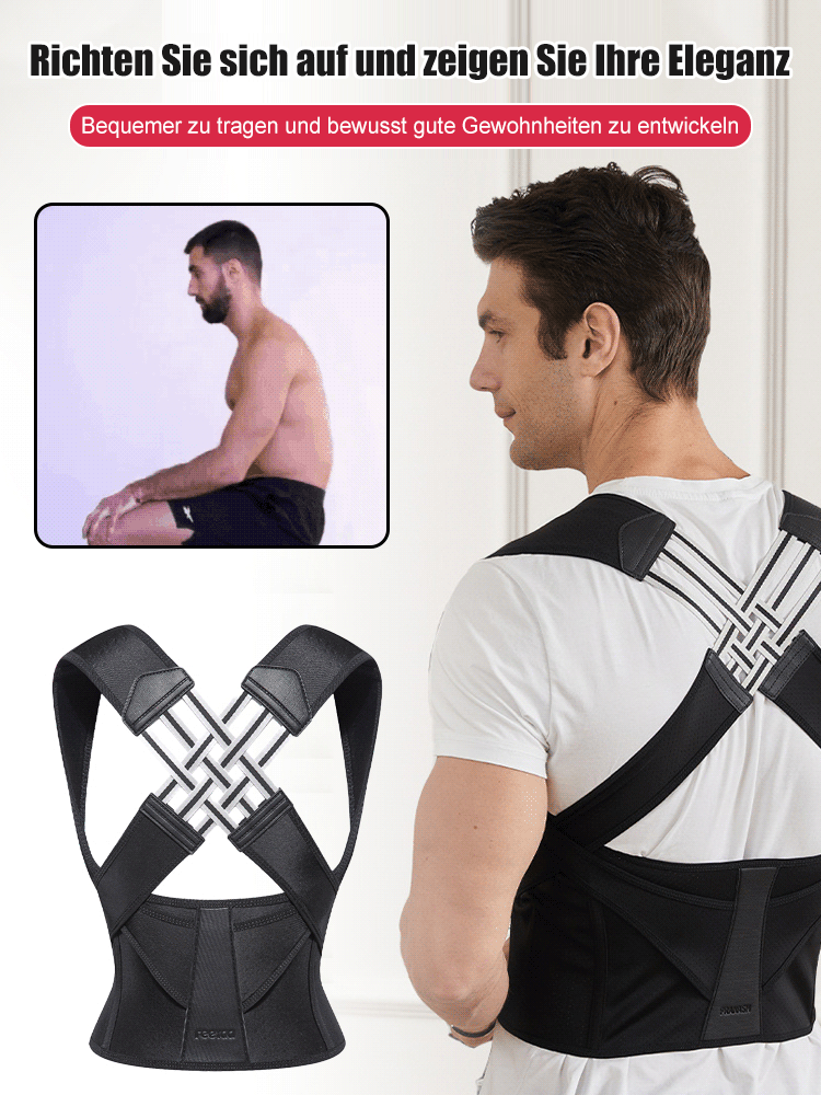 In 1 Sekunde zu besserer Haltung, Skoliose verbessern, 10 kg schlanker aussehen! 💪🧘‍♂️