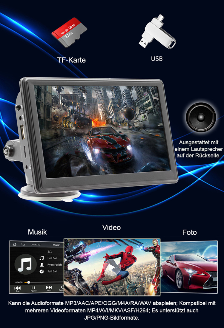 "Ferrari in Sekunden" CarPlay Wireless Display
