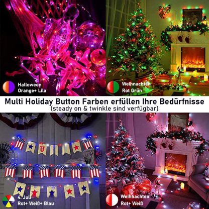 Intelligent gesteuerte LED-Lichterkette