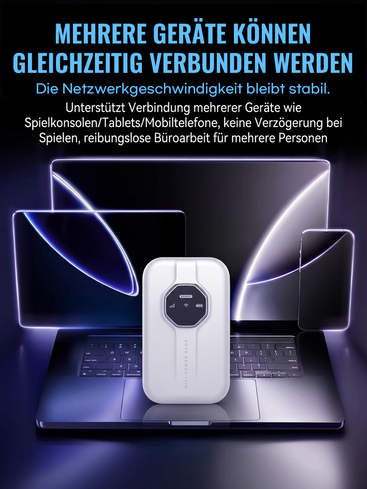 🚀 Satelliten WLAN Router | Tragbares 5G Internet | Ohne SIM | Keine Monatsgebühren 📡