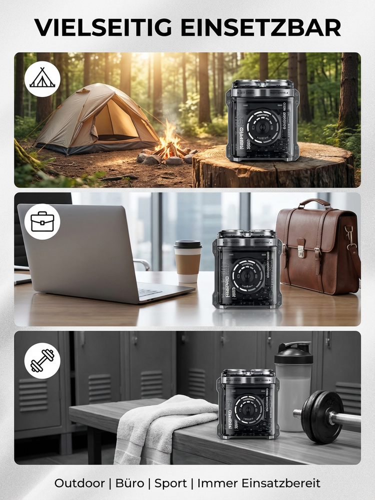 Cyber-Mecha Magnet-Rasierer: 60 Tage Akku, rückstandslos & ewig scharf! 🤖🧲🔋🪒