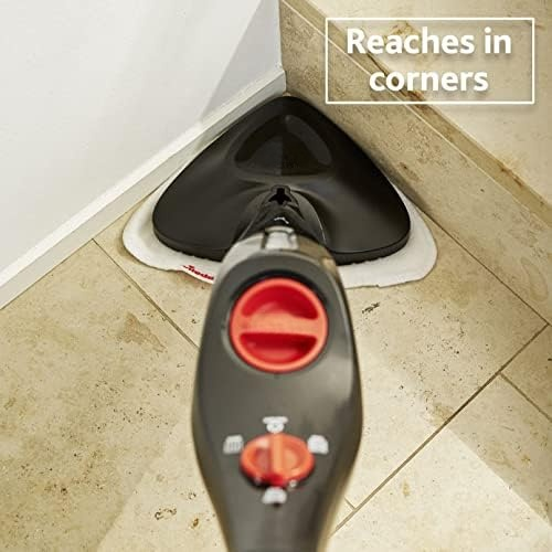 Dampfreiniger mit Mikrofaser-Pad, hygienische Bodenreinigung,