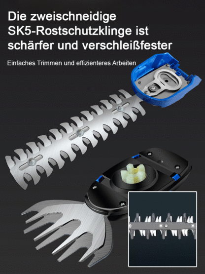 [Sonderangebote außerhalb der Saison] Tragbare, wiederaufladbare elektrische Heckenschere