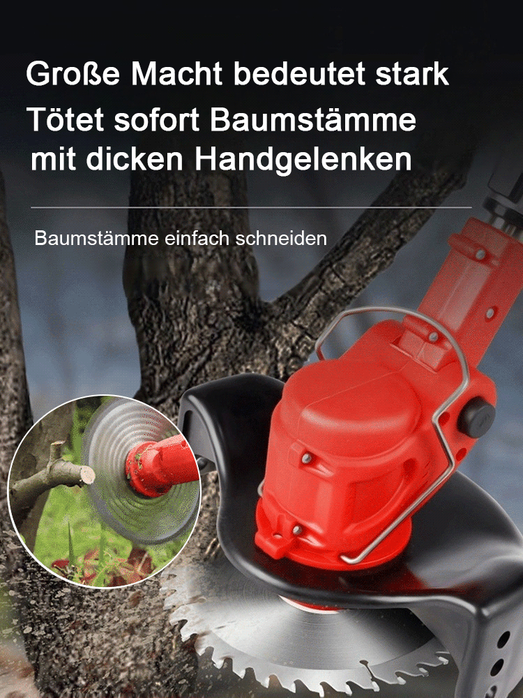 Zusammenklappbarer handgeführter Lithium-Jäter mit Rädern