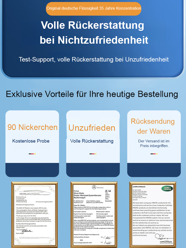 Handsprühmittel für die Autolackierung