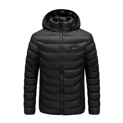Mit einer Powerbank beheizbare Daunenjacke! ❄️ Hält Temperaturen von bis zu -50℃ stand! 🧥🔋