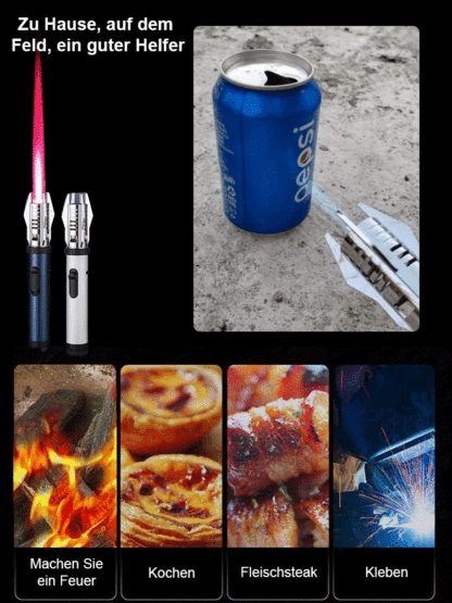 ⛺️ Sturmfester Camping-Flammenwerfer
